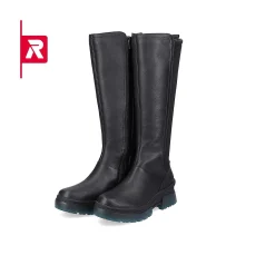 Rieker Evolution DameStøvler Med Hojt Skaft Midnight Black