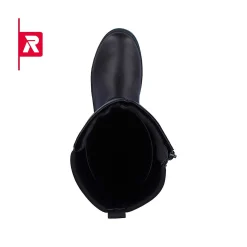 Rieker Evolution DameStøvler Med Hojt Skaft Midnight Black