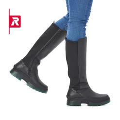 Rieker Evolution DameStøvler Med Hojt Skaft Midnight Black
