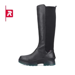 Rieker Evolution DameStøvler Med Hojt Skaft Midnight Black