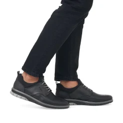 Rieker Herre Hjemmesko Asfalt Sort