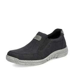 Rieker Herre Hjemmesko Asfalt Sort