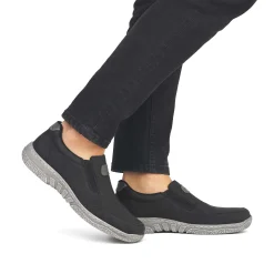 Rieker Herre Hjemmesko Asfalt Sort