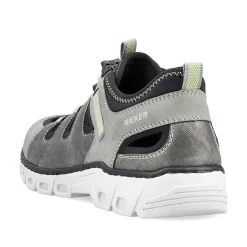 Rieker Herre Hjemmesko Asfaltgra