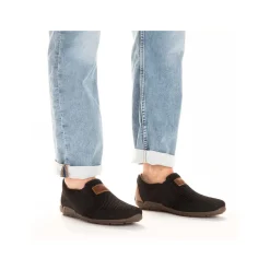 Rieker Herre Hjemmesko Asfalt Sort