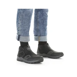 Rieker Herre Hjemmesko Asfalt Sort