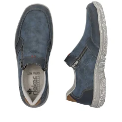 Rieker Herre Hjemmesko Bla Gra