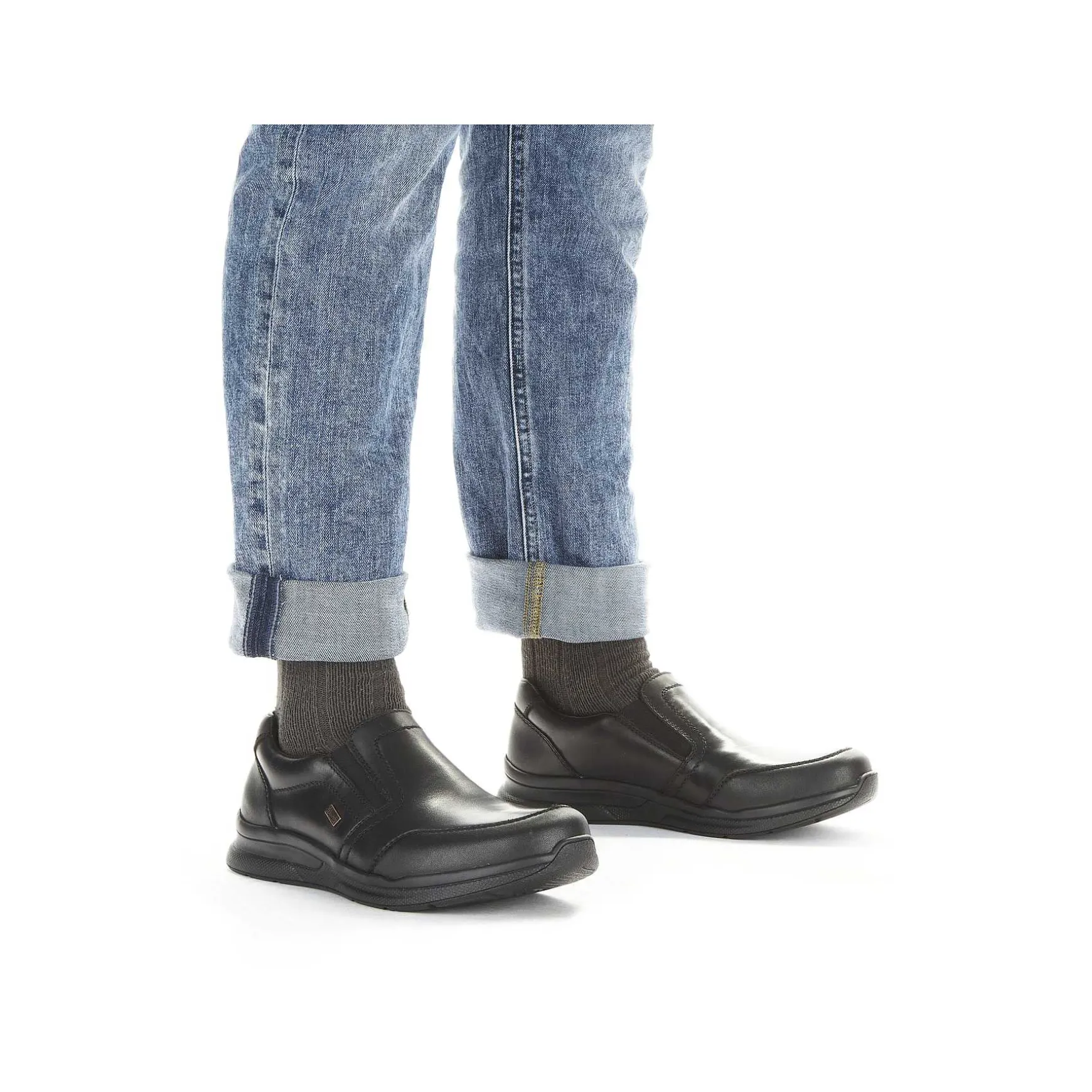 Rieker Herre Hjemmesko Blank Sort