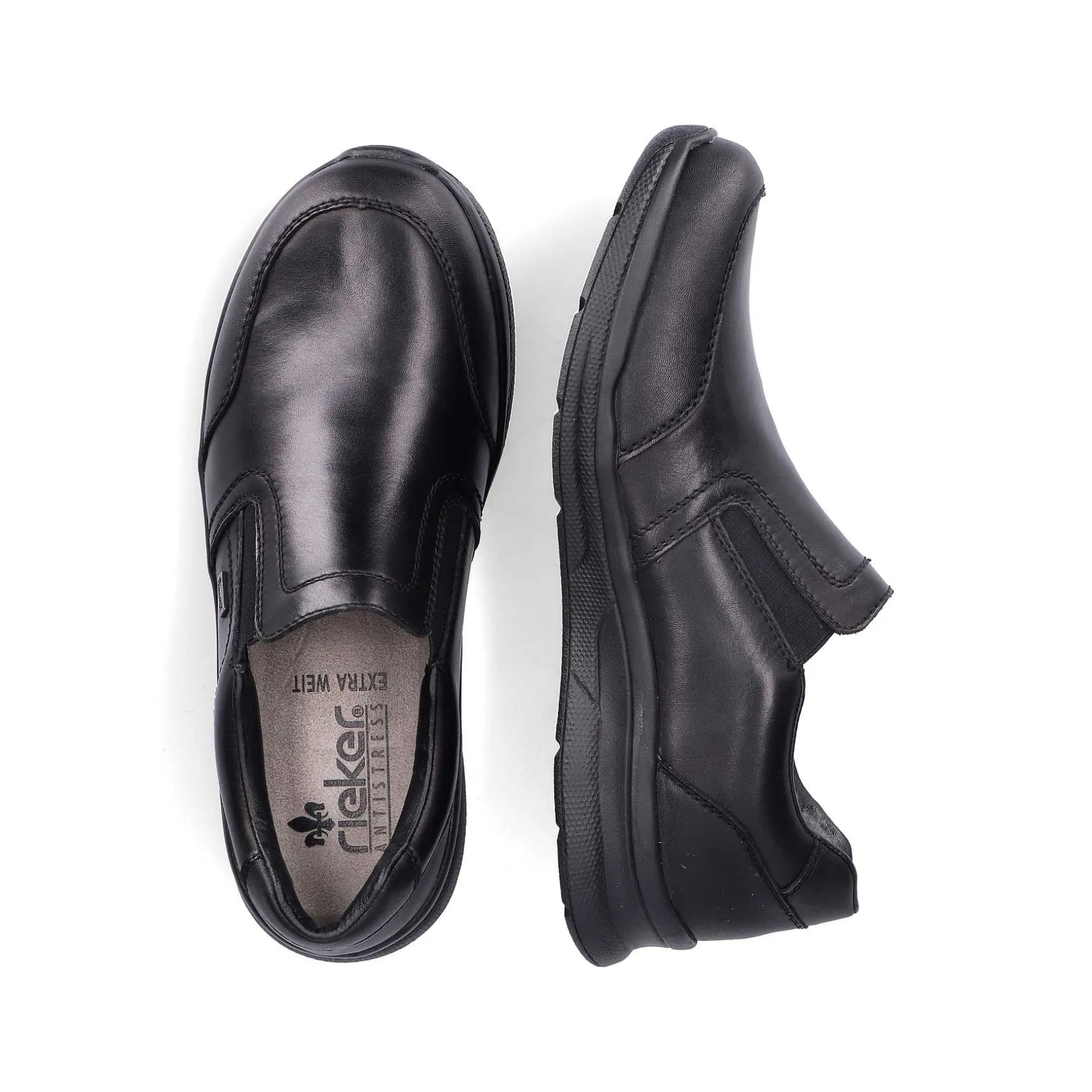 Rieker Herre Hjemmesko Blank Sort