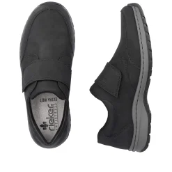 Rieker Herre Hjemmesko Grafit Sort