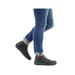 Rieker Herre Hjemmesko Grafit Sort