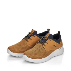 Rieker Herre Hjemmesko Gylden Gul-Pacific Bla