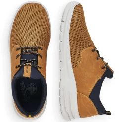 Rieker Herre Hjemmesko Gylden Gul-Pacific Bla