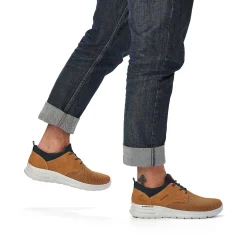 Rieker Herre Hjemmesko Gylden Gul-Pacific Bla