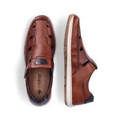 Rieker Herre Hjemmesko Kastanjebrune