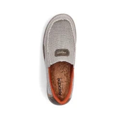 Rieker Herre Hjemmesko Lys Beige-Orange