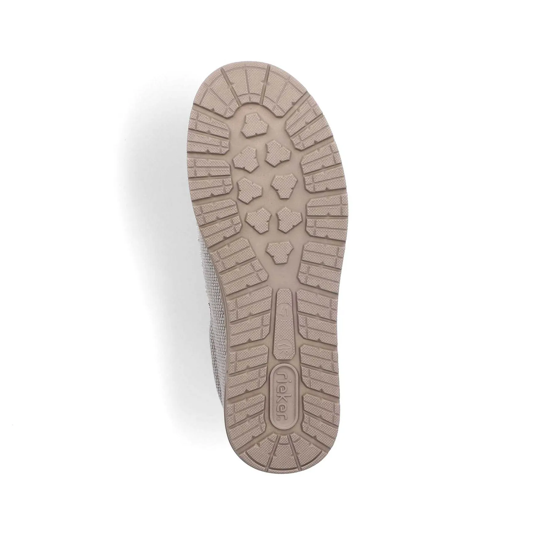 Rieker Herre Hjemmesko Lys Beige-Orange