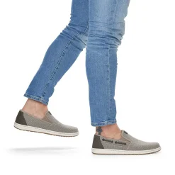 Rieker Herre Hjemmesko Moon Grey