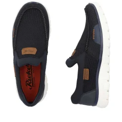 Rieker Herre Hjemmesko Morkebla