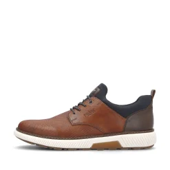 Rieker Herre Hjemmesko Noddebrun-Marinebla