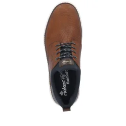 Rieker Herre Hjemmesko Noddebrun-Marinebla