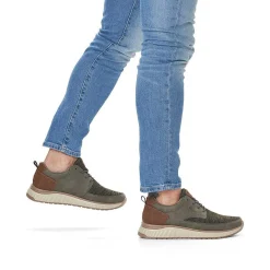 Rieker Herre Hjemmesko Olivengron