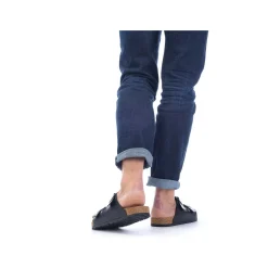 Rieker Herre Muldyr Blank Sort