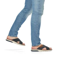 Rieker Herre Muldyr Havbla