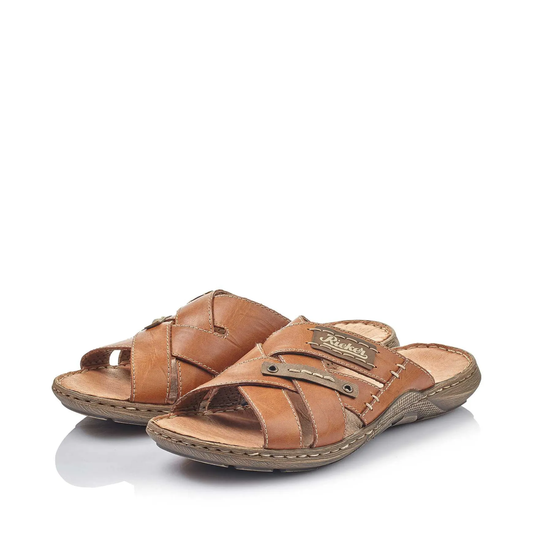 Rieker Herre Muldyr Karamelbrun