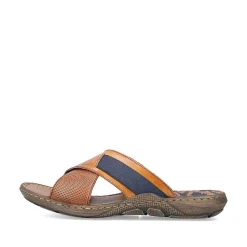 Rieker Herre Muldyr Kastanje Brun-Kongebla