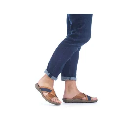 Rieker Herre Muldyr Kastanje Brun-Kongebla