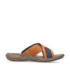 Rieker Herre Muldyr Kastanje Brun-Kongebla