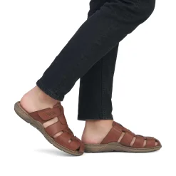 Rieker Herre Muldyr Kastanjebrun