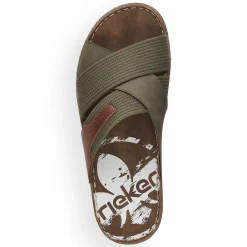 Rieker Herre Muldyr Olivengron