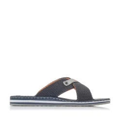 Rieker Herre Muldyr Pacific Blue