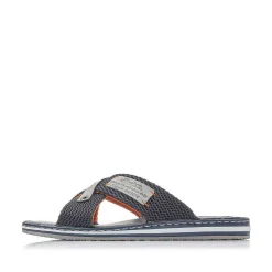 Rieker Herre Muldyr Pacific Blue