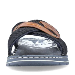 Rieker Herre Muldyr Pacific Bla-Brun