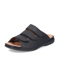 Rieker Herre Muldyr Sort Gra