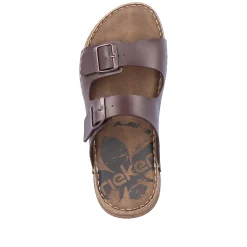 Rieker Herre Mule Espresso Brun