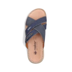 Rieker Herre Mule Marinebla
