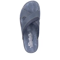 Rieker Herre Mule Marinebla