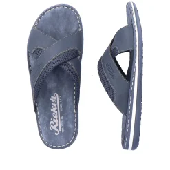 Rieker Herre Mule Marinebla