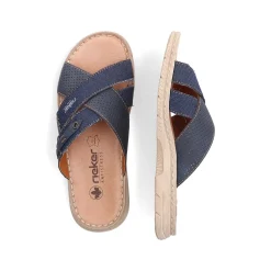 Rieker Herre Mule Marinebla