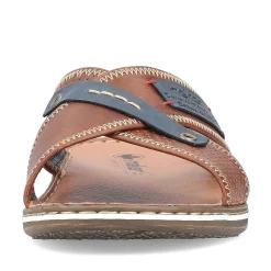 Rieker Herre Mule Nougat Brun