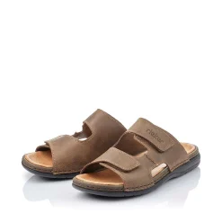 Rieker Herre Mule Nougat Brun