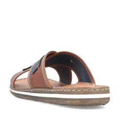 Rieker Herre Mule Nougat Brun