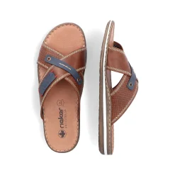 Rieker Herre Mule Nougat Brun