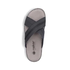 Rieker Herre Mules Stal Sort