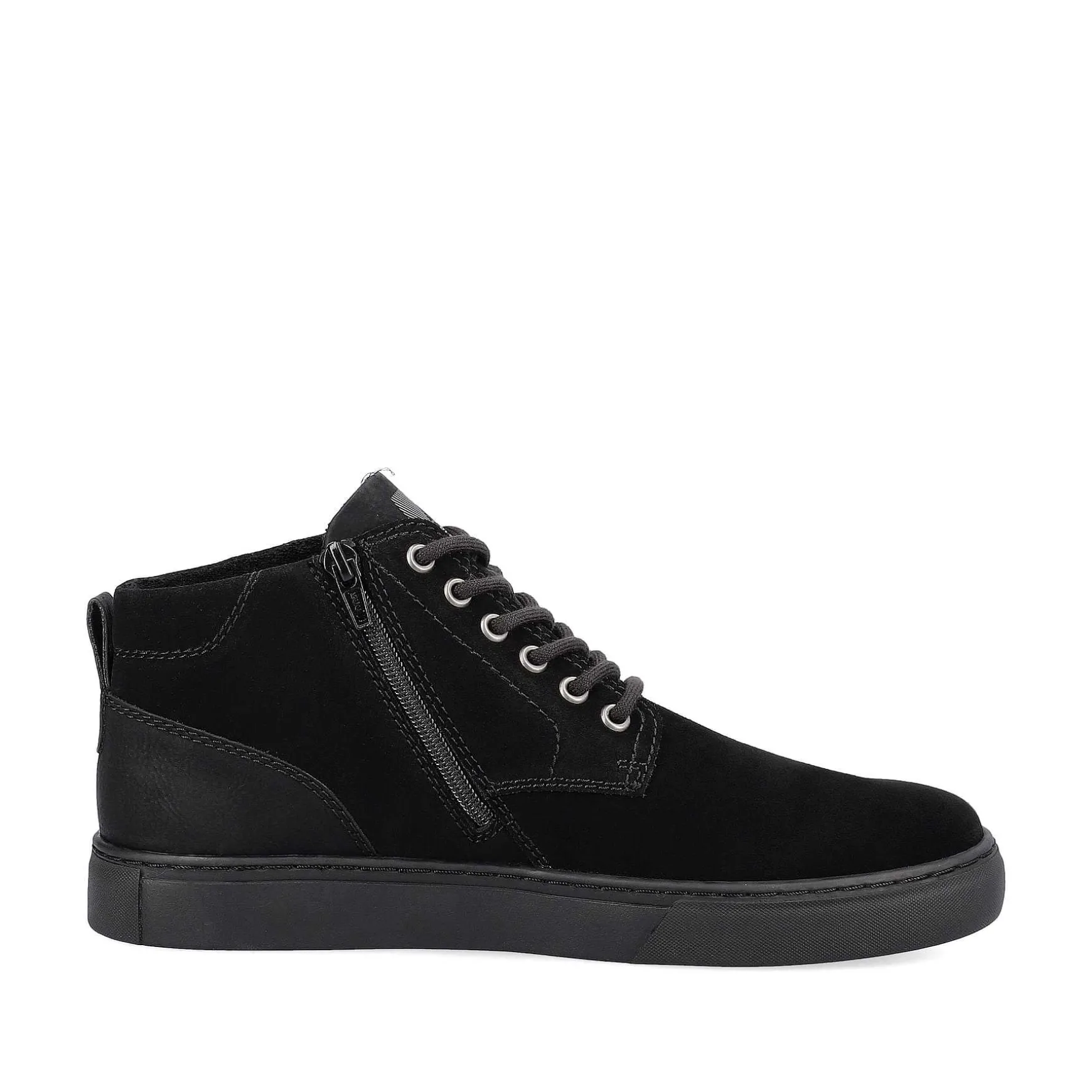 Rieker Herre Sneaker High Steel Sort