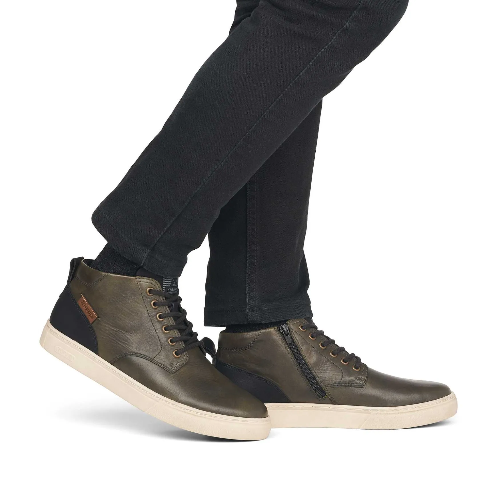 Rieker Herre Sneaker High Quartz Grey